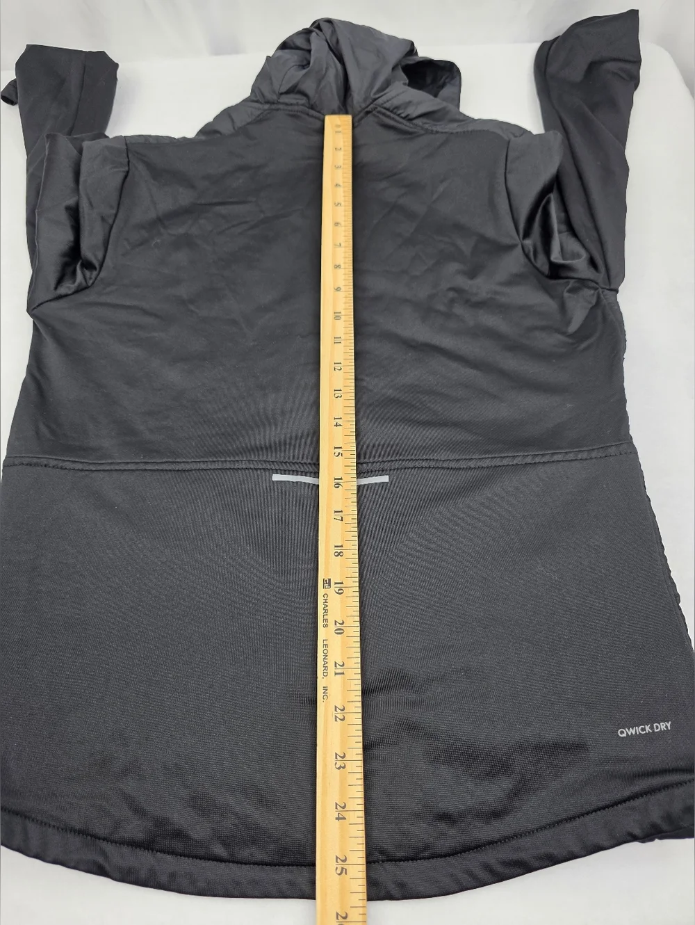 Skora Men's Black Hooded Light Quilted Running Jacket Size Small (35-36) AG-3465 - Picture 7 of 13